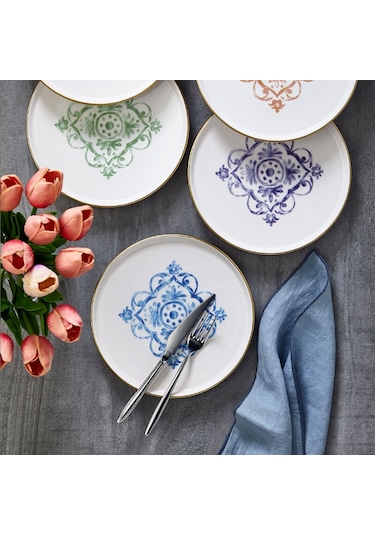 Fecra Miras 6 Parça Pasta Tabağı Seti