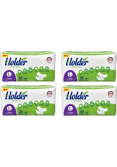 Holder Yetişkin Hasta Bezi L 4 x 30'lu