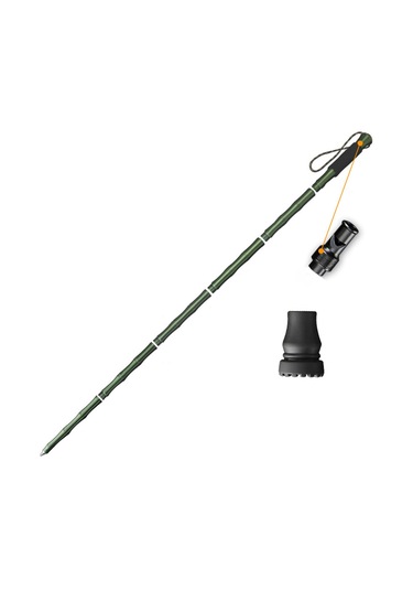 Homyl Yürüyen Teleskopik Çubuklar Trekking Yeşil Yeşil