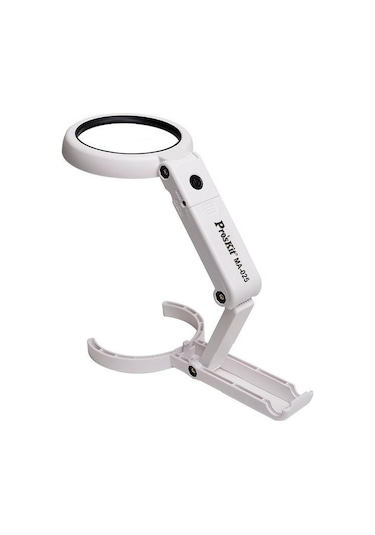 Proskit Ma-025 Katlanabilir Masa Ve El Tip Büyüteç Usb Ledli