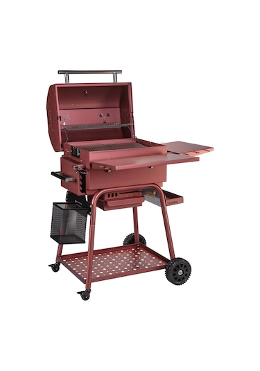 Igrıll Barbekü Hub 515 Mm Kömürlü Mangal Kırmızı