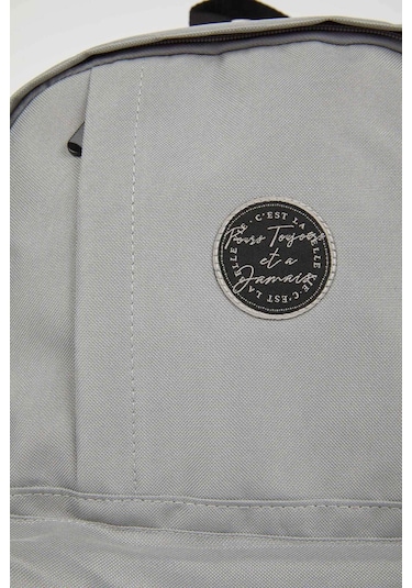 Defacto Unisex Okul Sırt Çantası A9353AXNSGR129 Gri