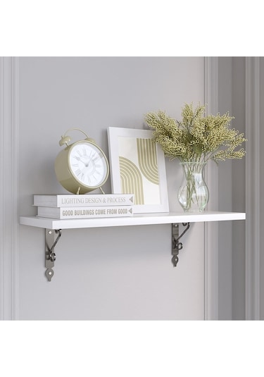 Decormet Retro Raf Seti 20 60 P.beyaz+siyah Beyaz