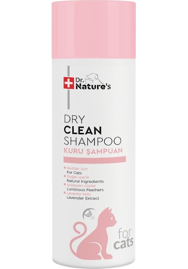 Dr. Nature's Dry Clean Shampoo Kedi Kuru Şampuan 100 G