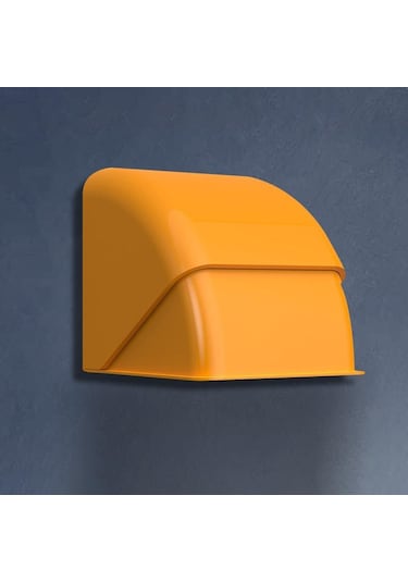 Homyl Banyo Priz Kutusu 86 Tip Seyahat Aksesuarları Toz Turuncu