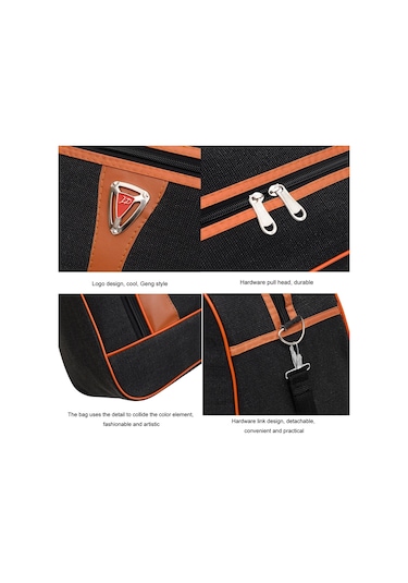 Büyük Kapasiteli Seyahat Çantası Erkekler Kısa Yolculuk El Kanvas Bagaj Çantası, Boyut: Orta Yeşil