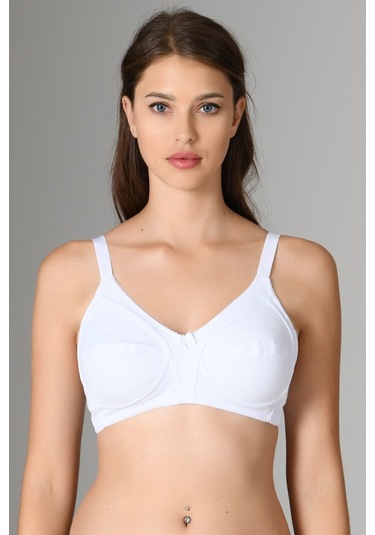 Nbb Kadın Beyaz Desteksiz Toparlayıcı Sütyen