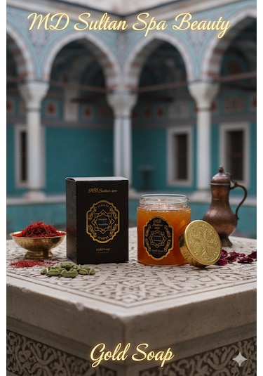 Md Sultan Gold Soap 300 Ml