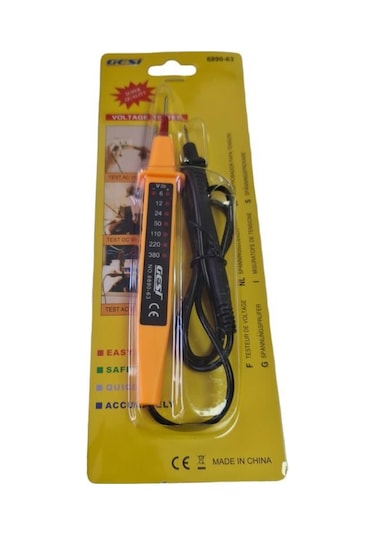 Gesi 6890-63 8in1 Voltaj Test Cihazı