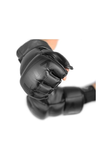 Artfulabode Ztm-001 Yarım Ufc Tasarım Skycıty Siyah Seri Satan Popüler Parmak Mma L En En Eldivenleri Çok Boks - Pl Siyah