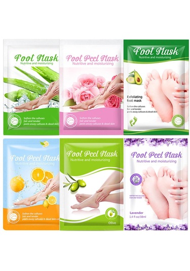 Adet Soyma Ayak Maskesi Ayak Peeling Ayak Maskeleri Spa Pedikür Çorap Peeling Ölü Deri Topukları Kaldırmak Anti Kırık Ayak Bakımı