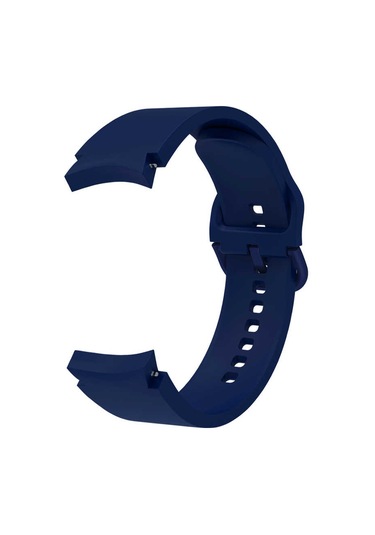 Kilifone - Samsung Watch 4 40mm 20mm Uyumlu - Kordon Silikon Kordon - Krd-50 - Siyah - T19020