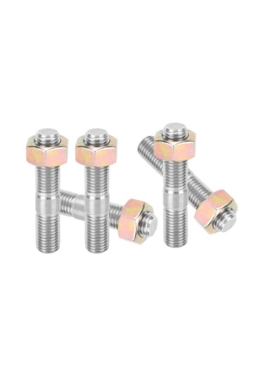 Kosona Mitsubishi Dsm 1g Evo1-10, Subaru Td05h Td06 Turbo Uyumlu 304 Paslanmaz Çelik M10x1.25 5 Adet Somun Seti - Yüksek Sertlikli, Korozyon Direnci