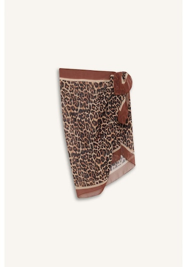 Defacto Regular Fit Leopar Desenli Şifon Pareo-fall İn Love E8218ax25hsbn563 Kahve Kahverengi Defacto Regular Fit Leopar Desenli Şifon Pareo-fall İn Love E8218ax25hsbn563 Kahve Kahverengi