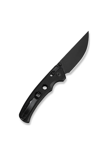 Civivi Noctis Black G10 Handle Black Stonewashed Nitro-v Blade Kamp Çakı Siyah