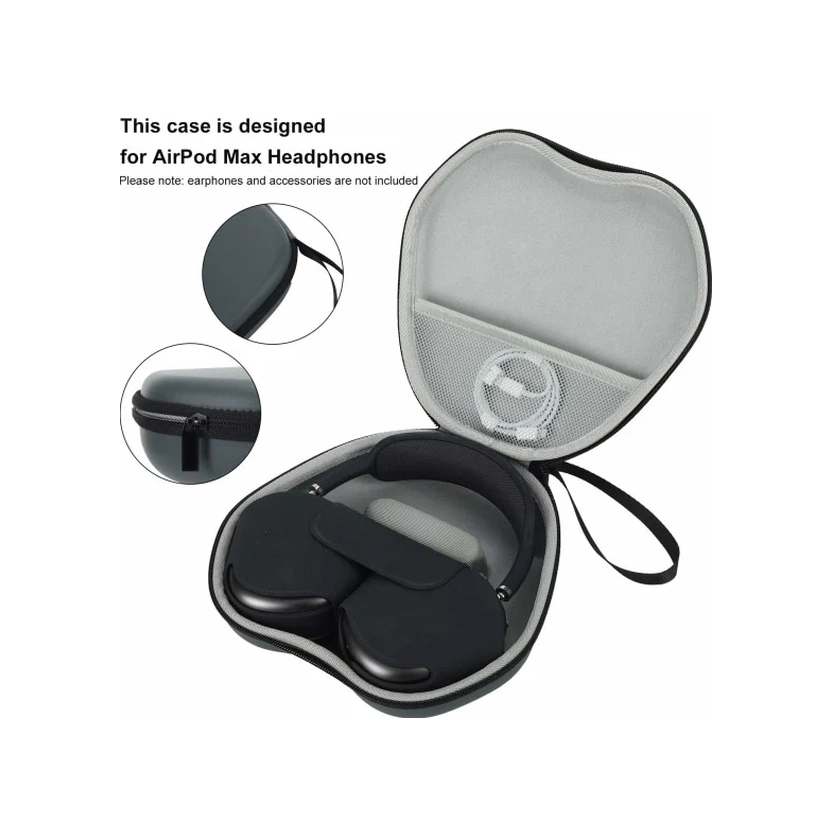 Düşük a Harika Bir Teklif Airpods Max İle Uyumlu Kılıf, Gri-mutlu