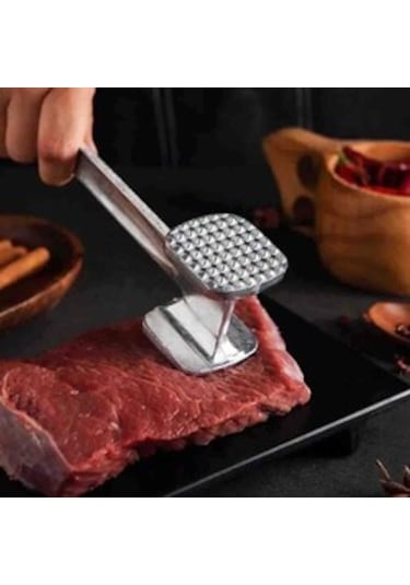 EPİNOX ÇİFT TARAFLI ALUMİNYUM ET DÖVECEĞİ 2 Lİ 400 GR (VT-85)