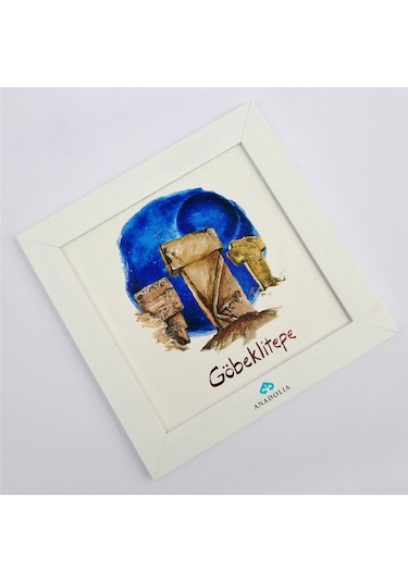 Göbeklitepe Serisi Gökyüzü ve Steller Kanvas Tablo