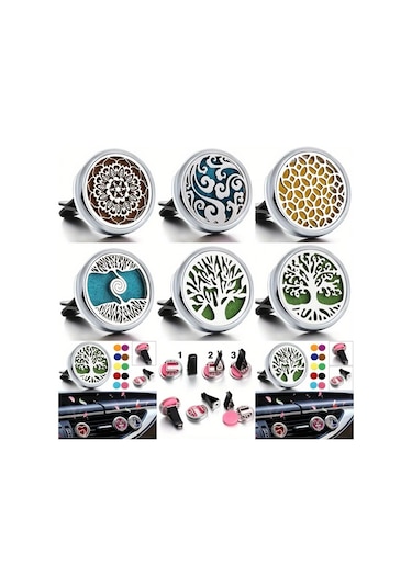 Hightower Xiangyun 10 Parçalı Pedli Yeniden Doldurulabilir Araç Kokusu Difüzörü