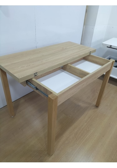 110 X 45 Katlanır Mutfak Masa Ebru