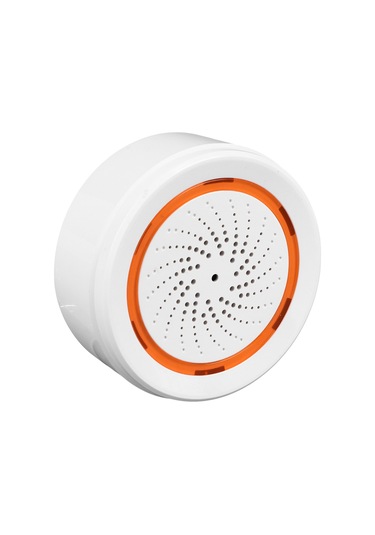 Akıllı İç Mekan Ses Ve Işık Alarmı Usb Pil Çift Güç Kaynağı Ofisler Mağazalar Evler İçin Akıllı Alarm