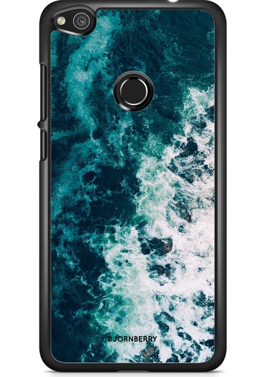 Bjornberry Kılıfı Huawei Honor 8 Lite - Dalgalar Çok Renkli