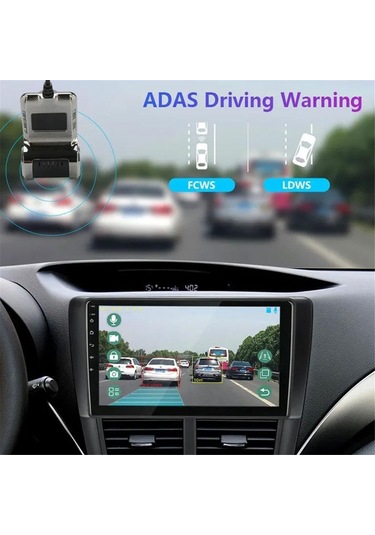 Monyee Zink Alaşımlı Usb Araç Gördücü, Adas Yardımı Zıplama, Yol Çizgisi Kaybı, Çarpma Uyarısı , Döngüsel Kayıt, Gece Görüşü, 32g Hafıza Kartı Dahil