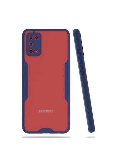 Samsung Galaxy A02S (A025) Kilif Platin Matte Silikon Arka Kapak 486101606