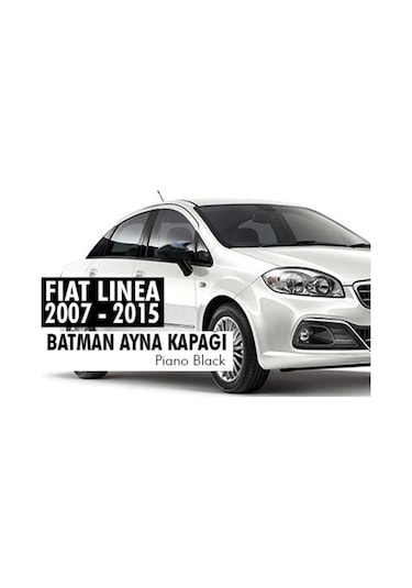 Fiat Linea Batman Yarasa Ayna Kapağı Piano Black