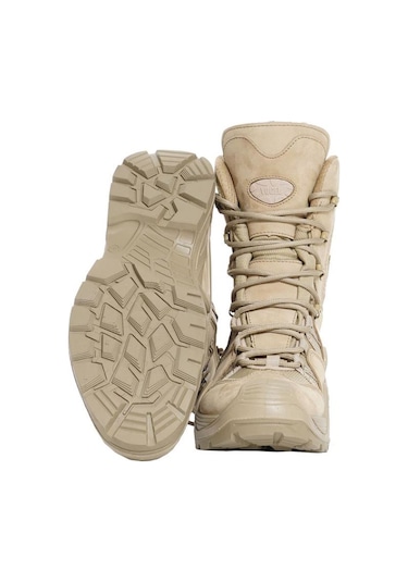 M1491 Vogel Fermuarlı Bej Çöl Rengi Askeri Bot 4 Mevsim Bej