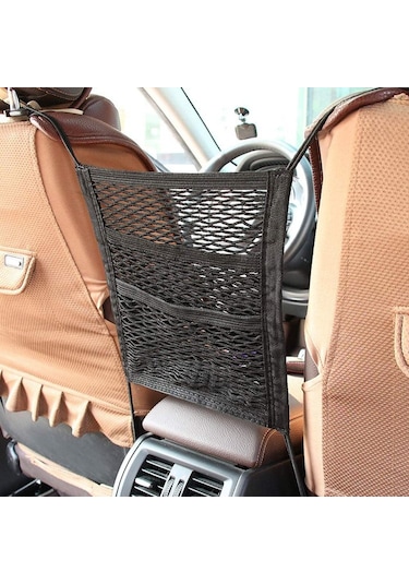 Pratik Çift Gözlü Araç İçi Koltuk Arası ve Arkası Düzenleyici File- 2 Adet