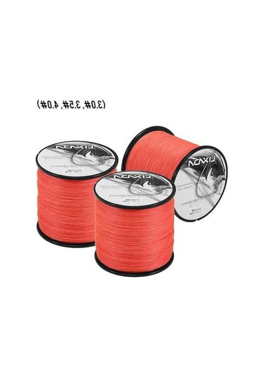 Novahub Lixada 3 Paket 500m Dantel Balıkçılık İpi 4 İplik Çok Lifli Pe Balıkçılık Teli Tuzlu Su Taze Su İçin Balıkçılık İpi, Tavşan Kuyruğu Desenli