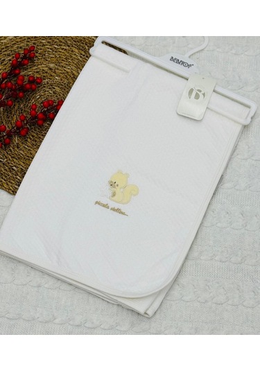 Kapitone Unisex Hayvan Desenli Battaniye Sincap Desen