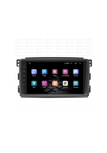Celali Tuning Mercedes Smart Fortwo 2011-2017 Android 12 Carplay Navigasyon Multimedya - 4gb Ram 64gb Hdd