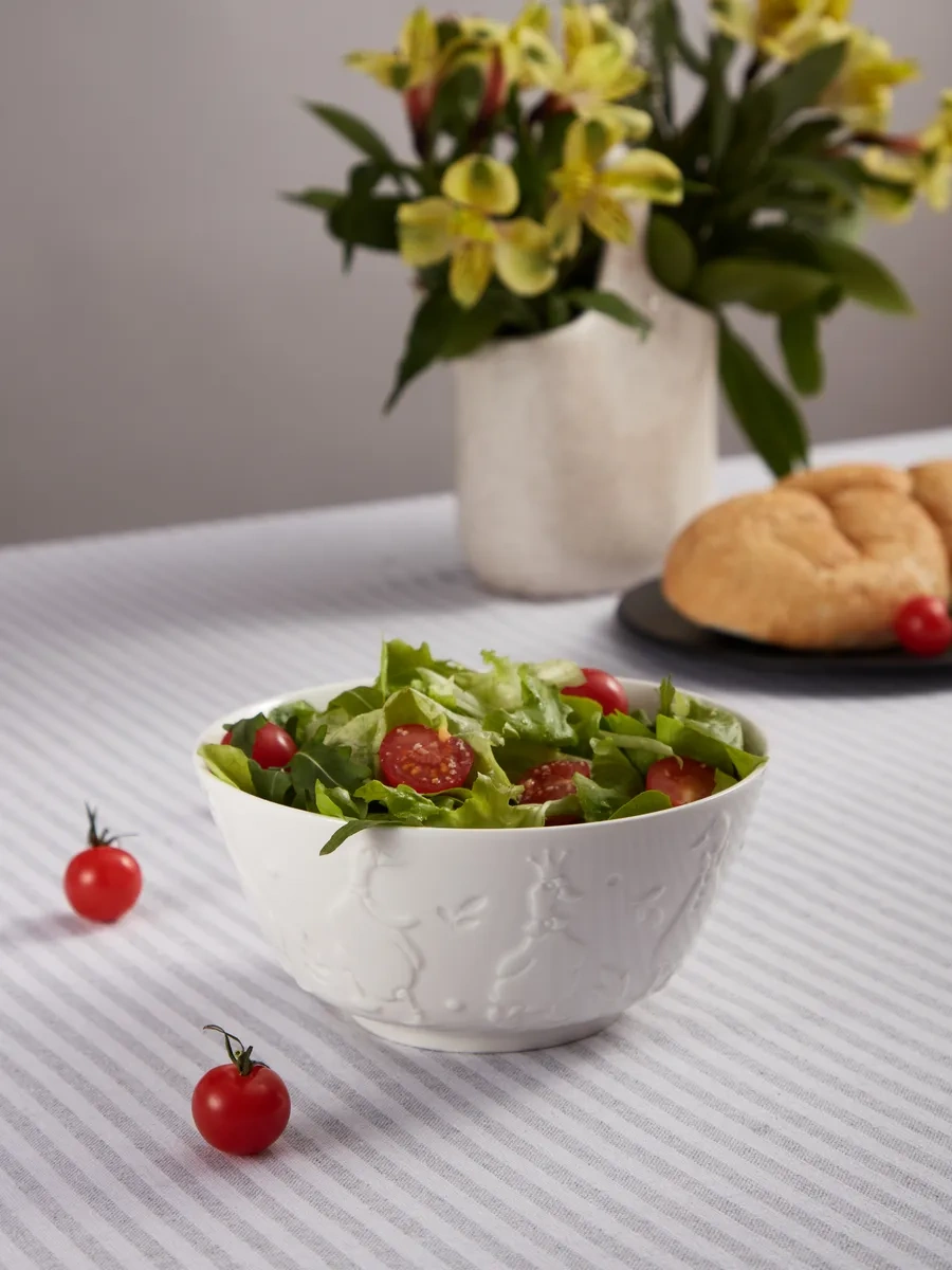 Lefard Family Farm Salata Kasesi 900 Ml Porselen 365040825 Beyaz