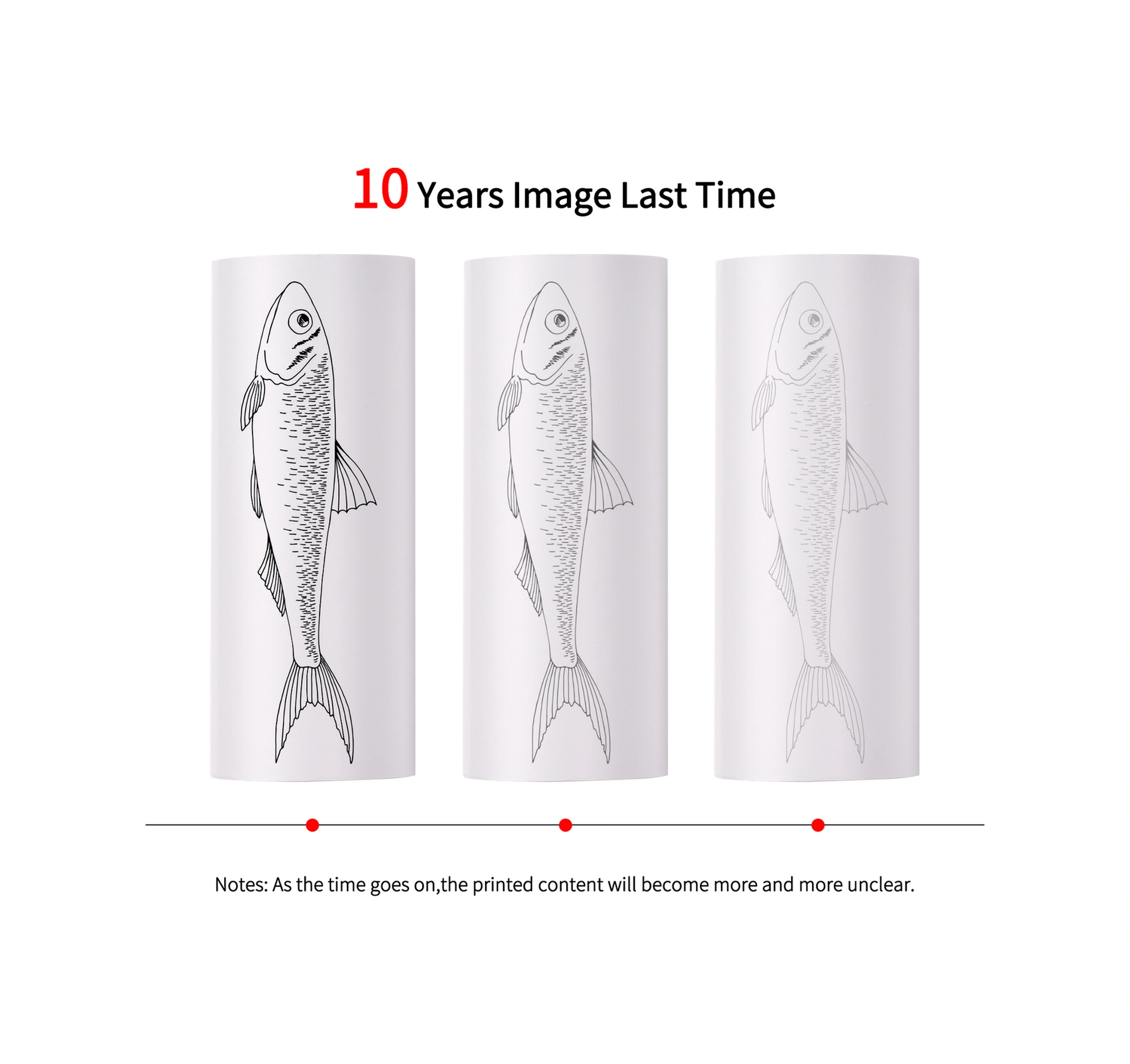 Padalink 10'lu Paket 76x30mm 10 Yıllık Dayanıklı Termal Etiket Kağıdı - Suya, Yağa Ve Sürtünmeye Dayanıklı, Bisfenol A'sız, Yüksek Renk Verimi