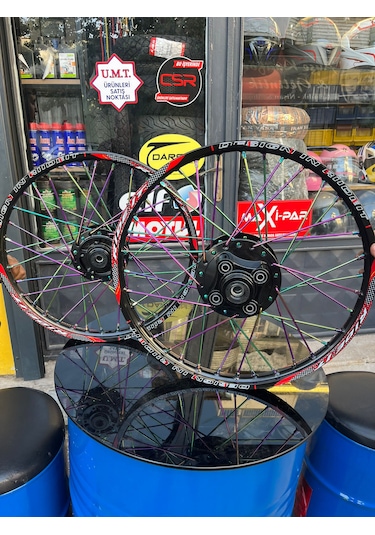 Cg 17-19 Rideit Siyah Göbek Ön Disk Bukelamun Telli Jant