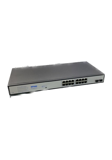 NTL16G2SFPAF 16 PORT 10/100/1000+2 SFP POE SWİTCH 300W NETLİNK