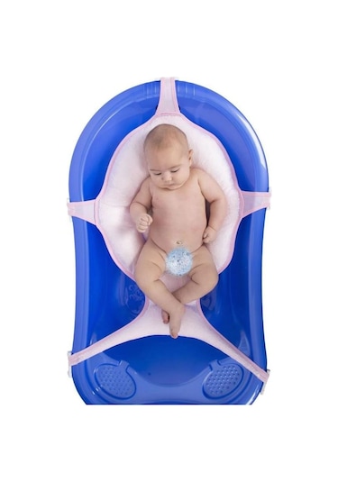 Sevi Bebe Çok Fonksiyonlu Pembe Bebek Yıkama Filesi Minderi