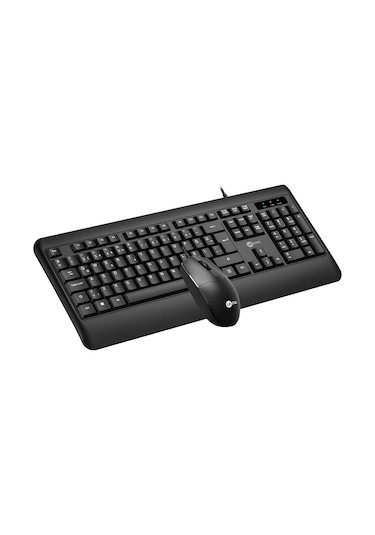 Lecoo CM104 USB Kablolu Türkçe Q Klavye & Mouse Set