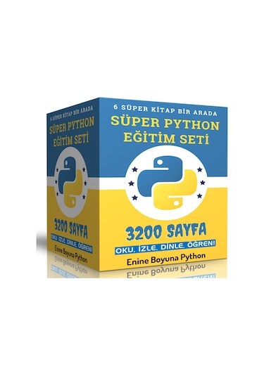 Süper Python Eğitim Seti 6 Süper Kitap