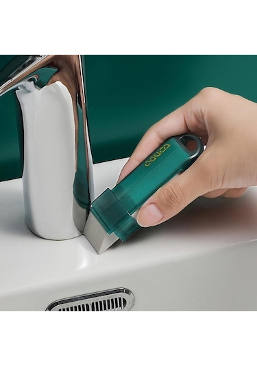 Geeroyoo Tk Özel Temizlik Silgisi - Mutfak Lavabo & Banyo Camı Lekeleri İçin Yeniden Kullanılabilir Yeşil Silgi Diğer