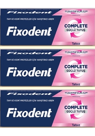 Complete Diş Protez Yapıştırıcı Aromasız 47g X3 Adet