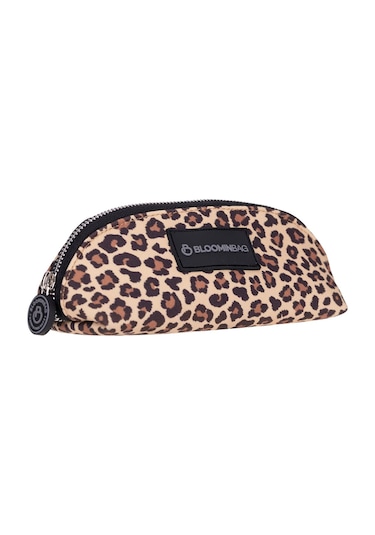 Bloominbag Earthy Leopard Makyaj Çantası / Kalem Kutusu