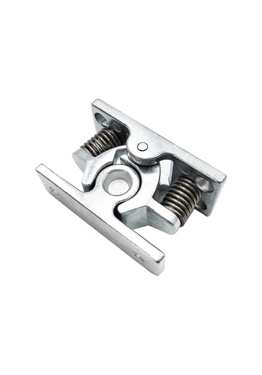 Nayomiglow Adet Yaylı Kapı Kolay Kilitleme Durdurma Mandalı Serbest Bırakma Kelepçesi Çift Makaralı Mandal Mp-4