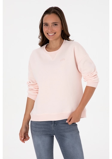U.s. Polo Assn. Kadın Açık Pembe Sweatshirt 50313586-vr078 Acık Pembe