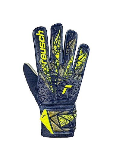 Reusch Attrakt Starter Solid Kaleci Eldiveni 9 Koyu Mavi