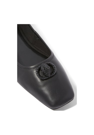 Kurt Geiger Chelsea Kare Burun Babet Siyah