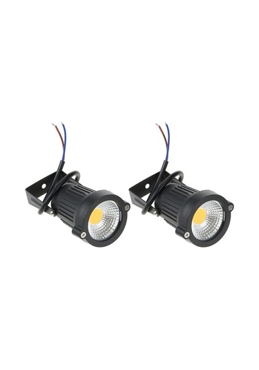 Trendooze 7w Cob Led Çim Lambası Dc12v Ip65 Sıcak Beyaz Dış Mekan Aydınlatma