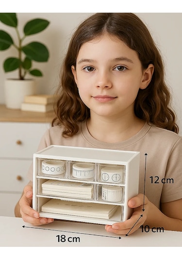 Vkarman Masaüstü Küçük Eşya Düzenleyici 224632552 Beyaz